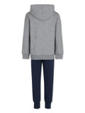 Converse Boys Pull Over Hoodie And Trackpant Set In Navy