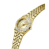 Guess Womens Vera Analogue In Gold