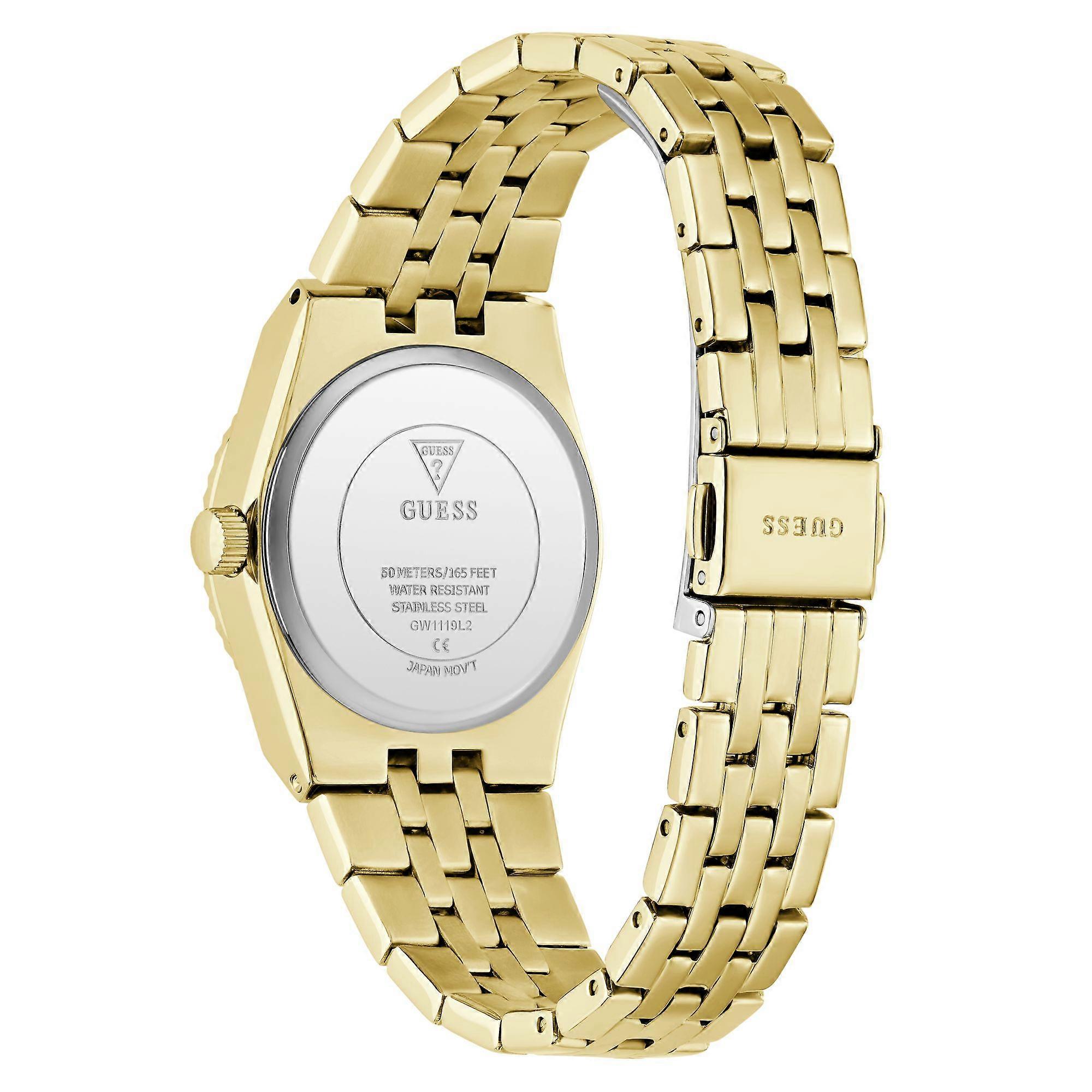 Guess Womens Vera Analogue In Gold