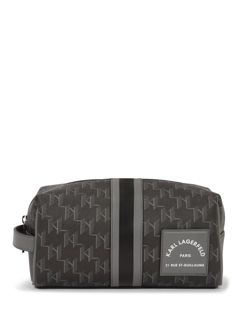 Karl Lagerfeld A1M32032 K/Kanvas Washbag Black Grey