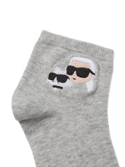 Karl Lagerfeld Unisex 3 Sets of Socks In Multi