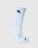 Soviet Mens Blackbird 2 Pack Long  Tennis Socks In Black & White