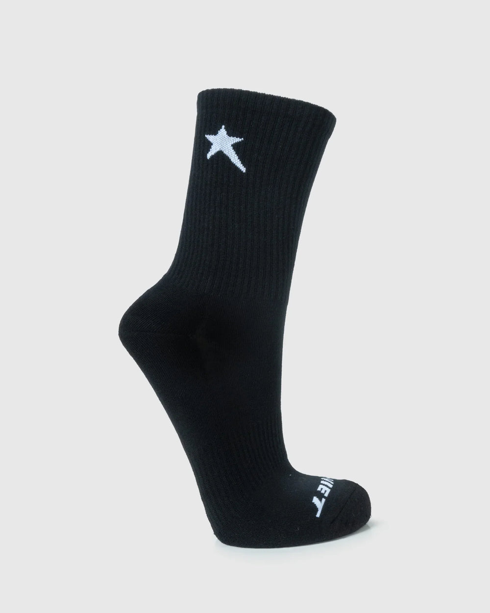 Soviet Mens Blackbird 2 Pack Long  Tennis Socks In Black & White