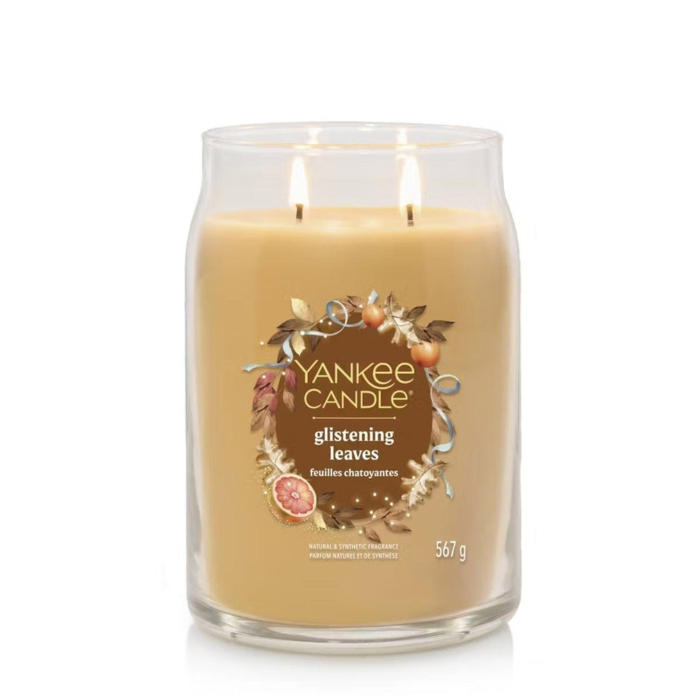Yankee Candle Large Signature Glistening Leaves