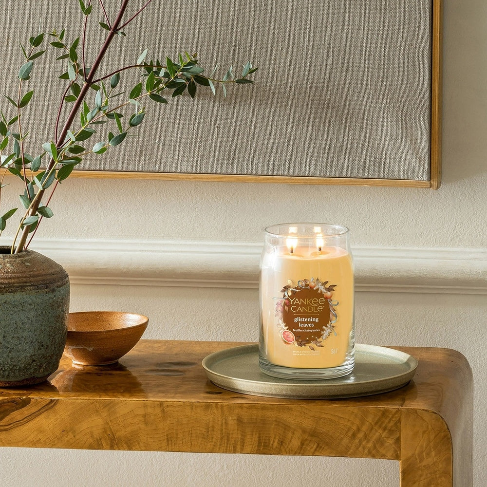 Yankee Candle Large Signature Glistening Leaves