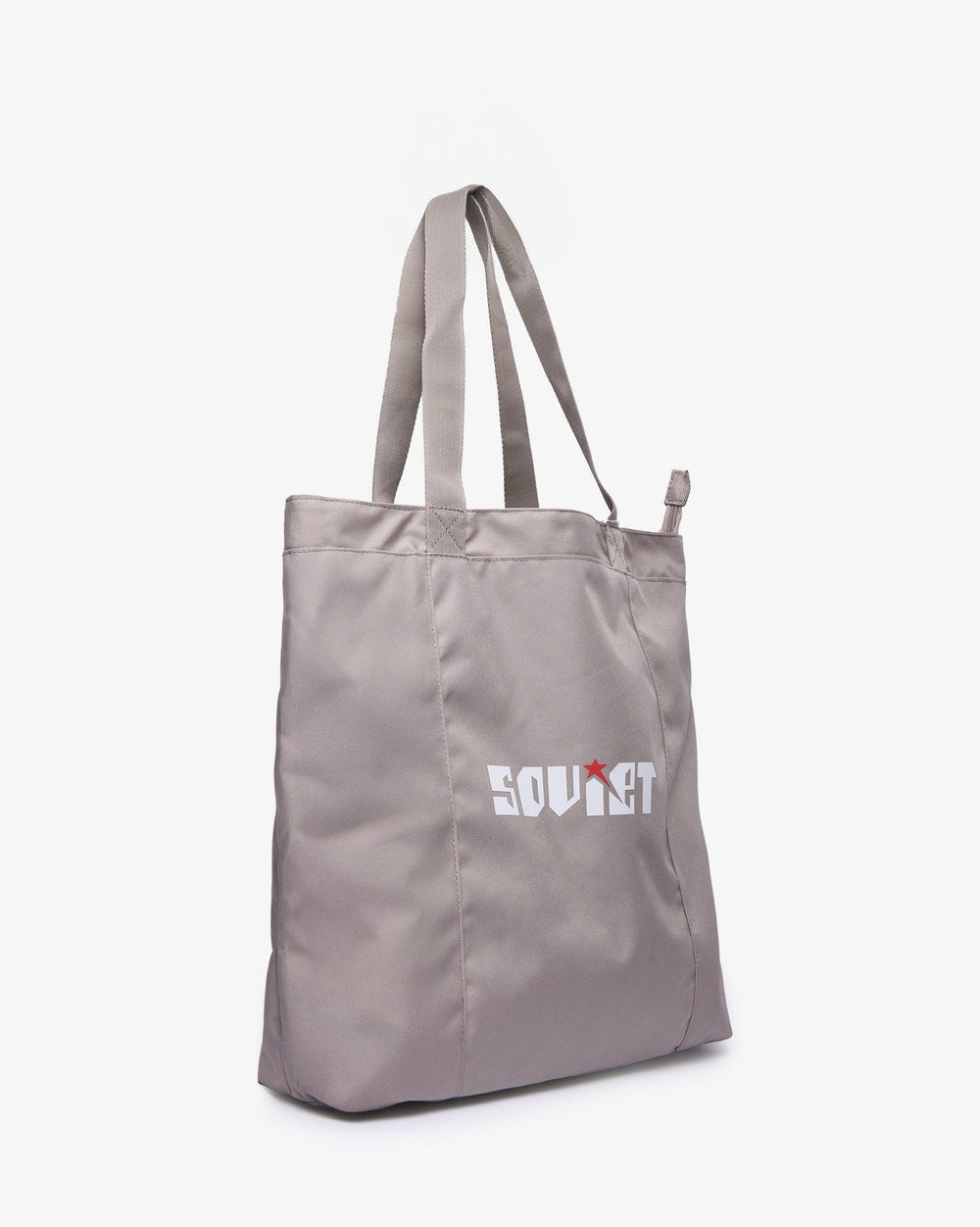 Soviet Mens Disco Ladies Tote Bag In Taupe
