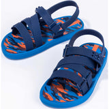 Ipanema Boys Passa Tempo Papete Sandals In Blue Multi