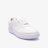 Soviet Unisex Kiddies Andy Low Cut Lace Up Sneakers In White Mono