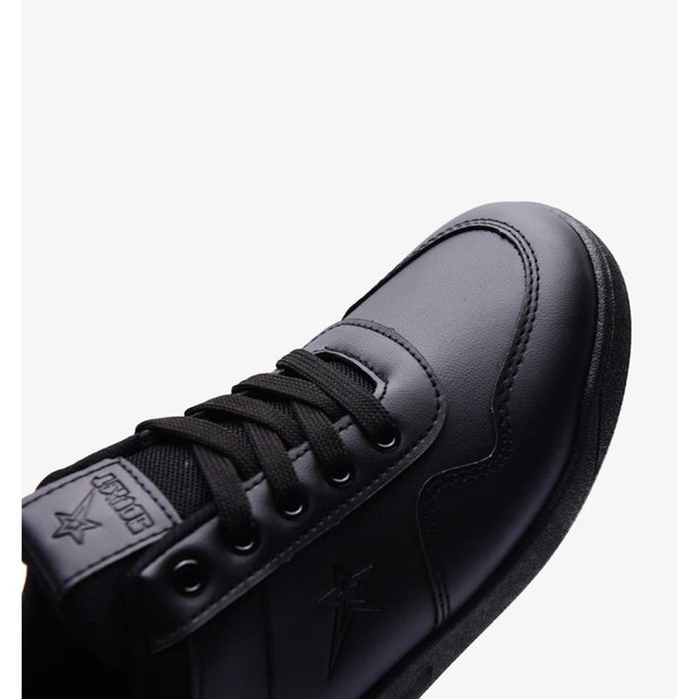 Soviet Unisex Kids K Andy Low Cut Casual Lace Up Sneakers In Black Mono