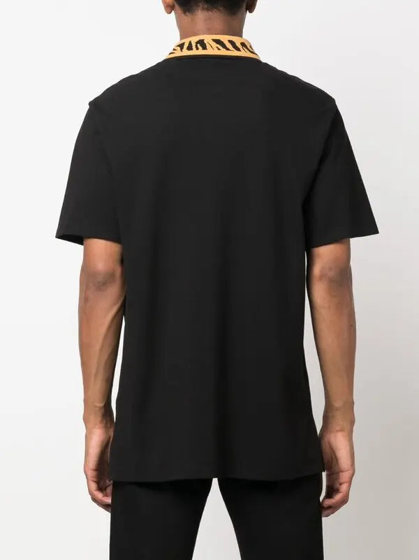 Just Cavalli Mens JC Tiger Golfer In Black