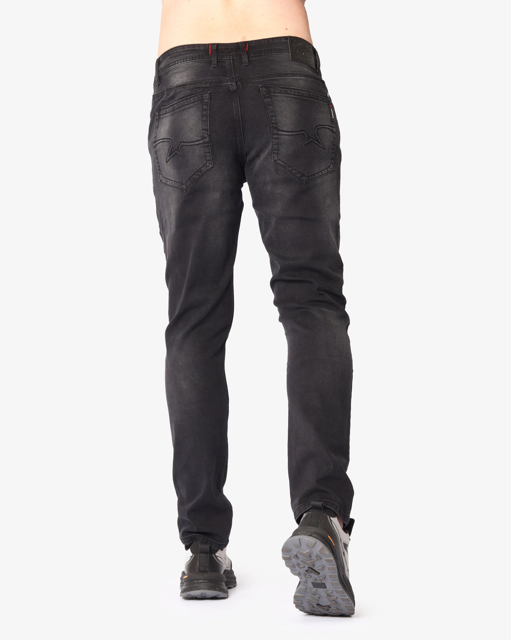 Soviet Mens Trooper #9 Slim Leg Jeans In Black