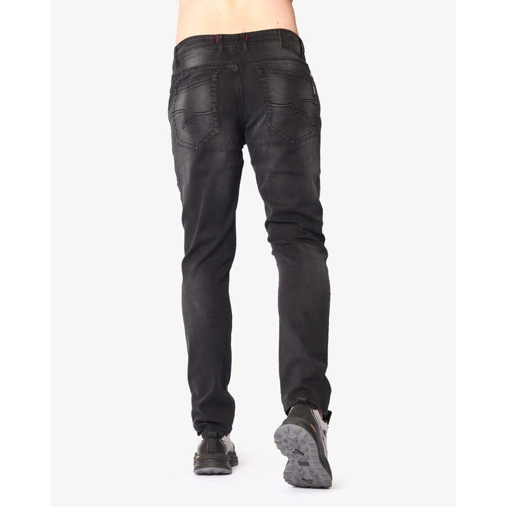 Soviet Mens Trooper # 9 Slim Leg Denim Jeans In Black