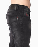 Soviet Mens Trooper #9 Slim Leg Jeans In Black