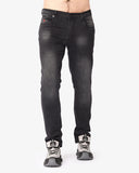 Soviet Mens Trooper #9 Slim Leg Jeans In Black