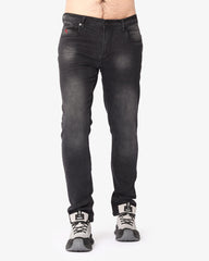 Soviet Mens Trooper #9 Slim Leg Jeans In Black