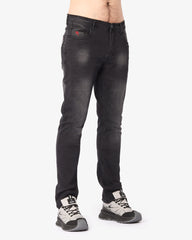 Soviet Mens Trooper #9 Slim Leg Jeans In Black
