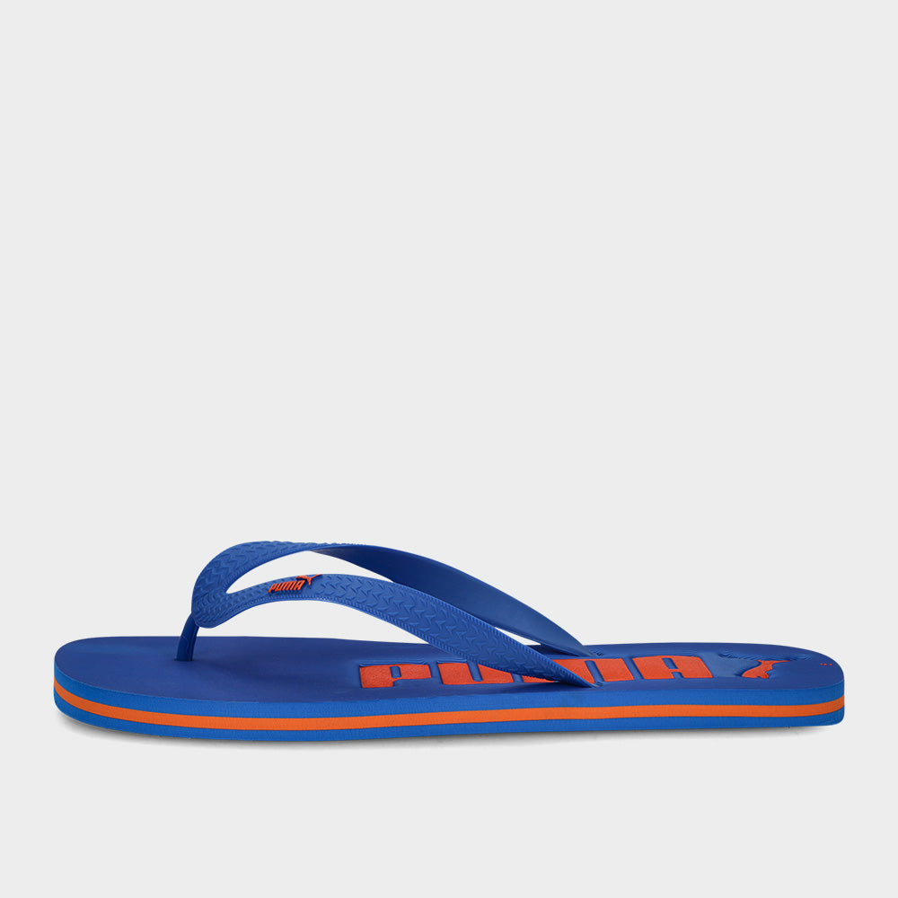 Puma Mens First Ridge Zadp Flip Flops In Blue/Orange