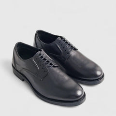 Hush Puppies  Mens Maradona Leather Shoes Brown