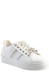 Sissyboy Sh1213 Ladies Adorn Sneaker W/ Trims White