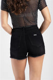 Sissyboy P31406 Ladies High Waist Denim Shorts Wash