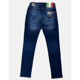 Enrico Coveri Mens Jimmy Jeans In Dark Blue