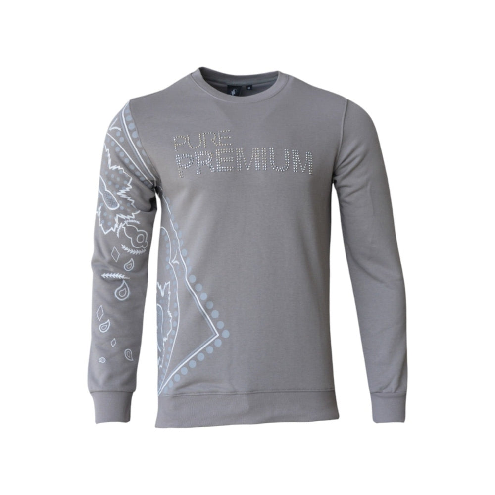 Pure Premium Spazio Sweater In Grey