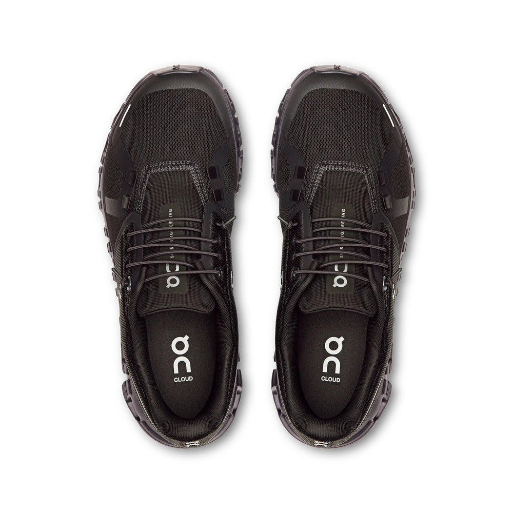 On Womens Cloud 6 Sneakers In Black