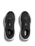 Hoka Mens Bondi 9 Shoes In Black/White