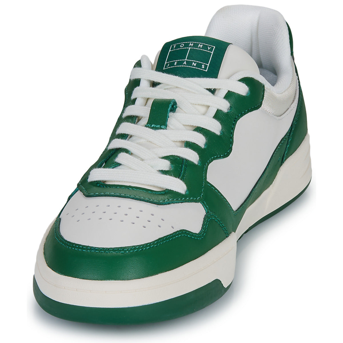 Tommy Hilfiger Mens New Cupsole Sneaker In Ivory