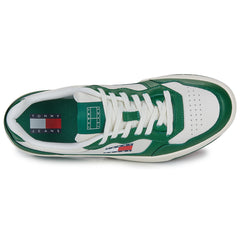Tommy Hilfiger Mens New Cupsole Sneaker In Ivory