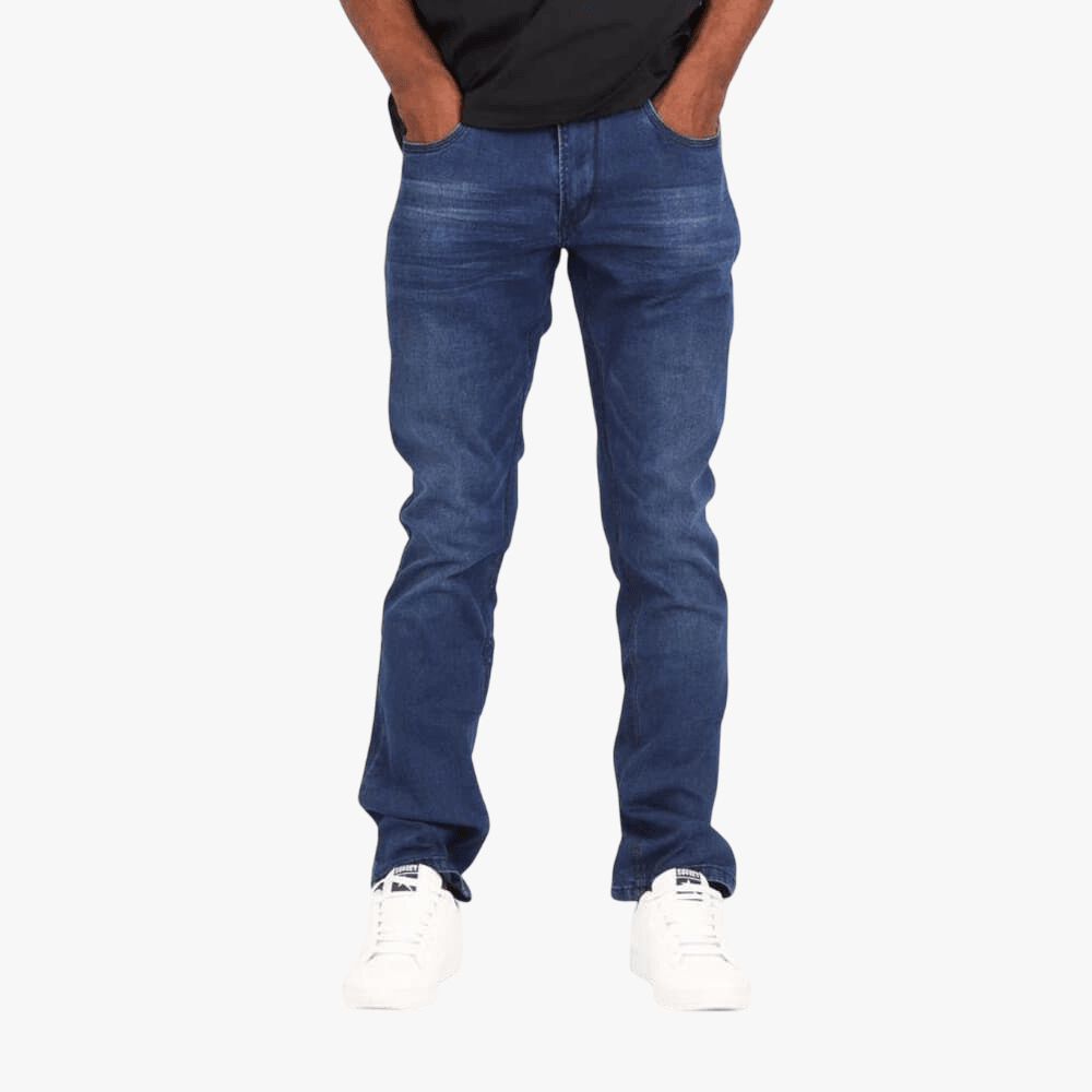 Soviet Mens Straight Leg Jeans In Indigo