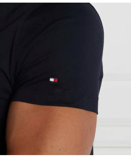 Tommy Hilfiger Mens Monotype Roundle Tee T-Shirts In Navy