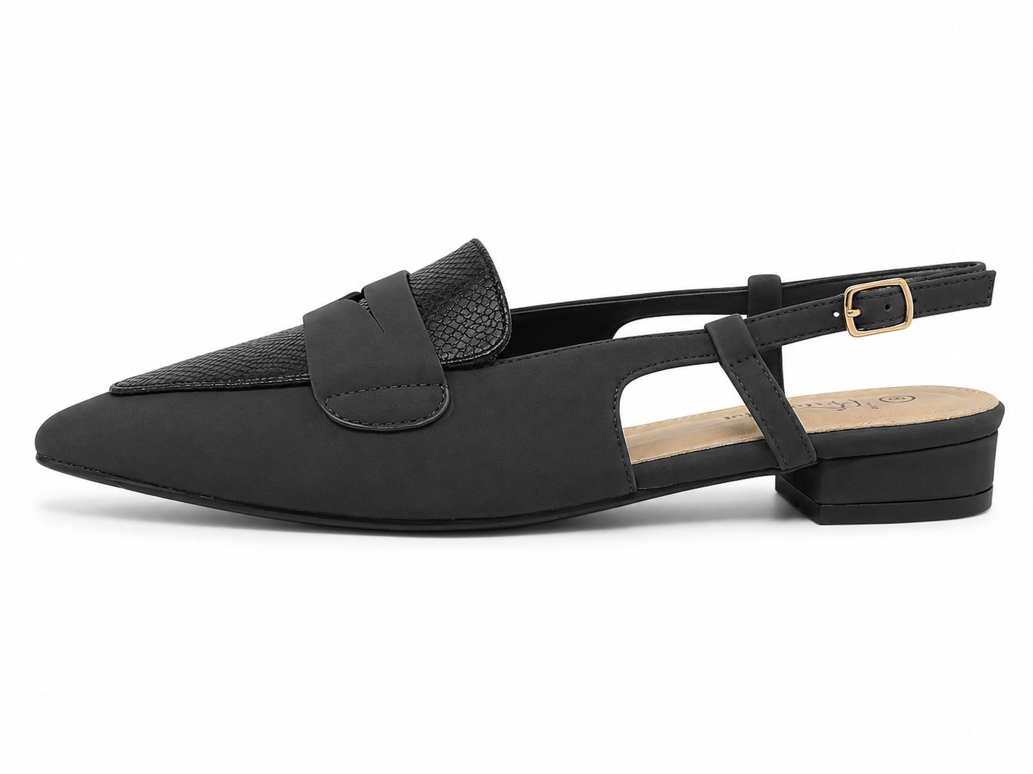 Butterfly Feet Ladies Monte 1 Shoes In Black