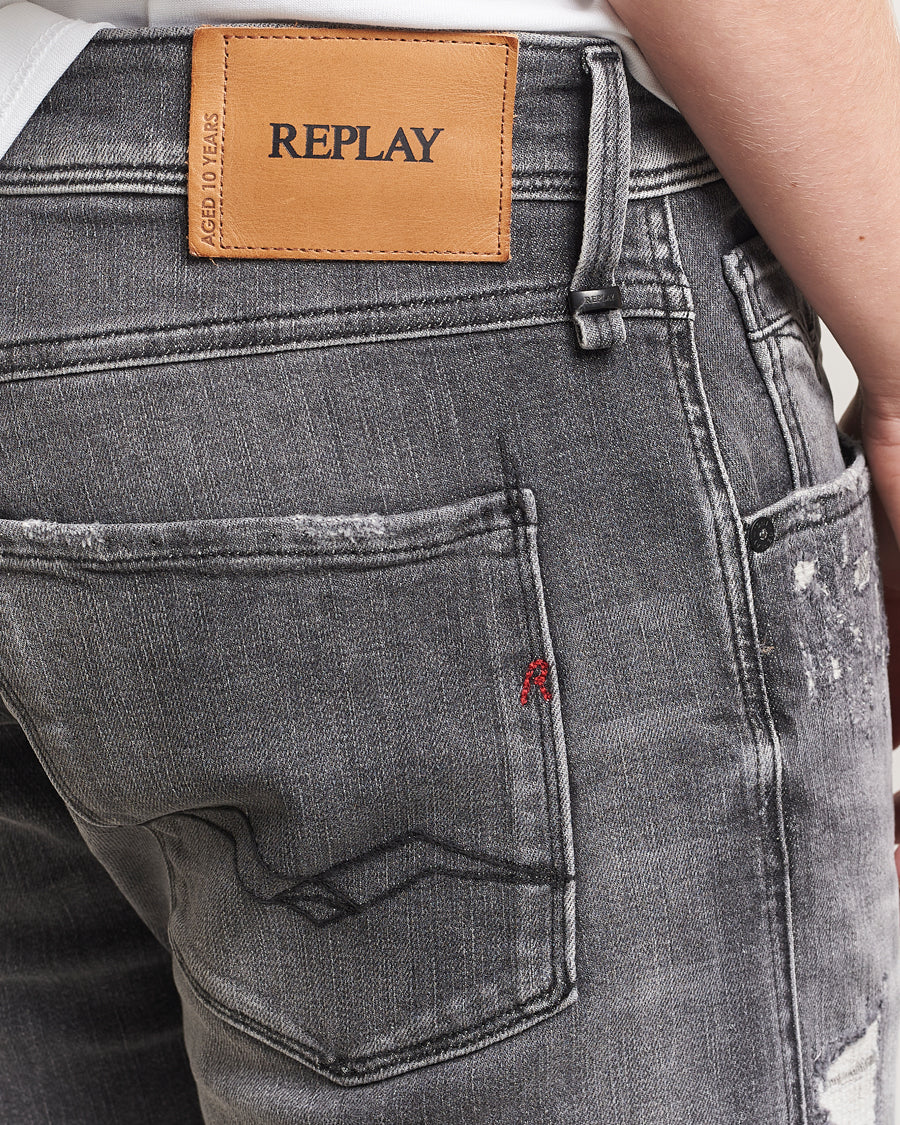 Replay Mens 096 Jeans In Grey