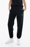 Calvin Klein Unisex Monologo French Terry Jogger In Black