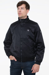 Calvin Klein Mens Padded Harrington Jacket In Black