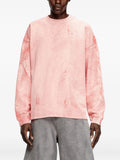 Diesel Mens S-Baxt-T1 Sweatshirt In Peach