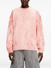 Diesel Mens S-Baxt-T1 Sweatshirt In Peach