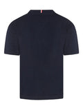 Tommy Hilfiger Boys Cotton Regular Fit T-Shirt In Navy