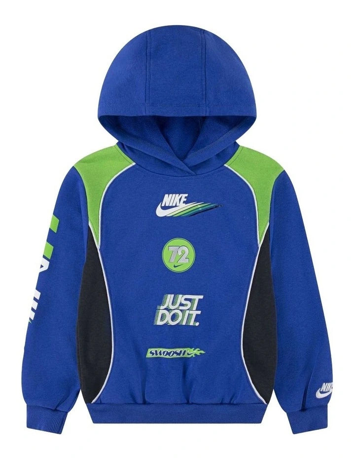 Nike Boys Nsw Victory Lap Hoodie In Game Royal