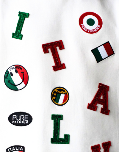 Pure Premium White Brescia Sweater