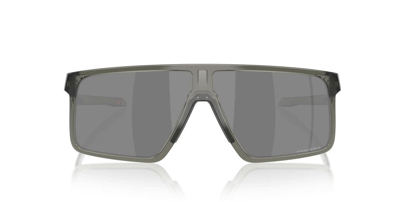 Oakley Mens Heliux Shield Sunglasses In Transparent Grey