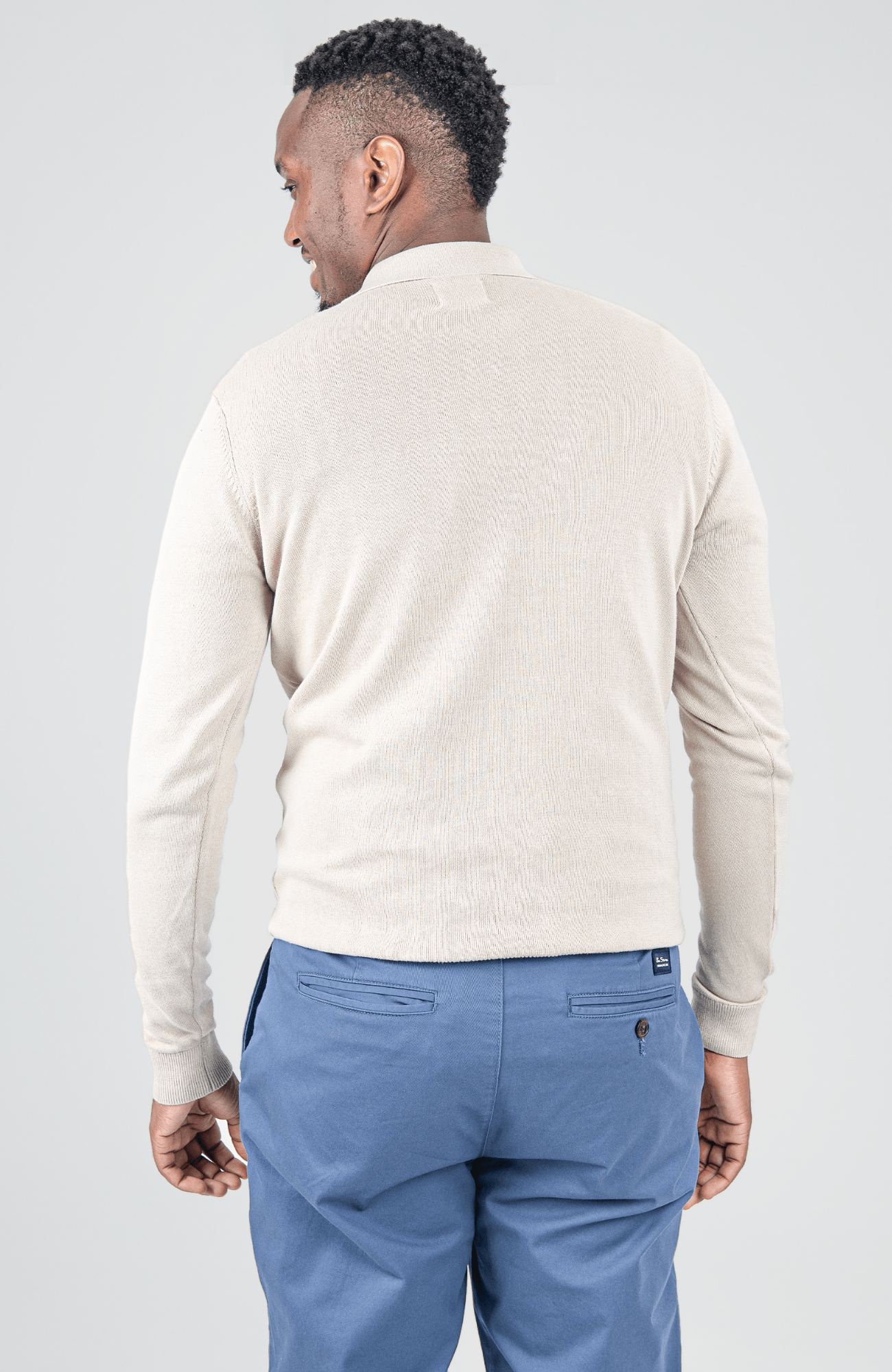 Ben Sherman Knit Sportshirt Sustained Grey