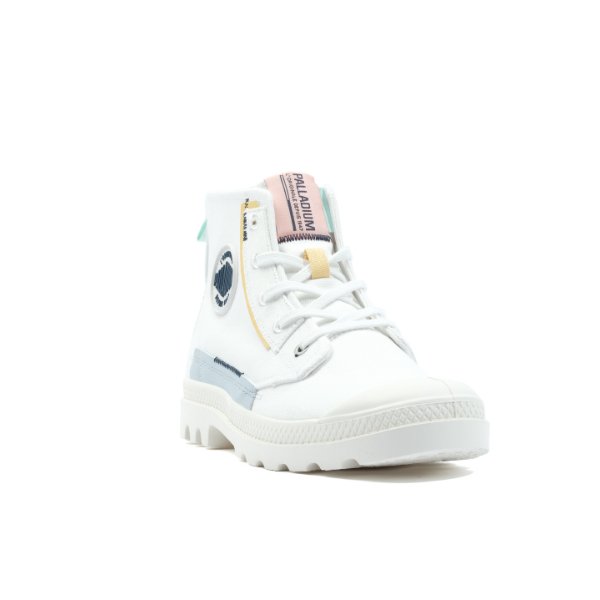 Palladium Womens Pampa Underlayer Shoes White