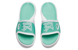Anta Mens Basketball Slippers In Green & White