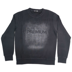 Pure Premium Mens Crema Grey Sweater