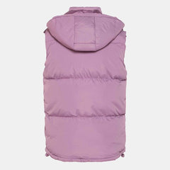 Jeep Jlw24027 L- Fashion Gilet Puffer Jacket Mauve