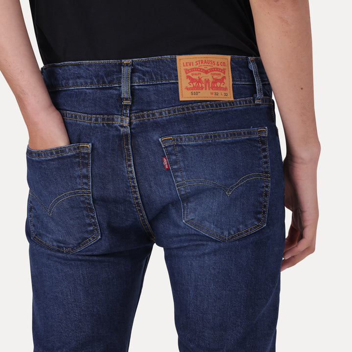 Levis A4055-0012 510 Skinny Press Release Dark Denim