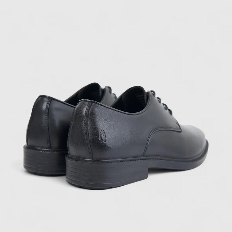 Hush Puppies Mens Harrington Leather Shoe In Black