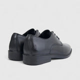 Hush Puppies Mens Harrington Leather Shoe In Black